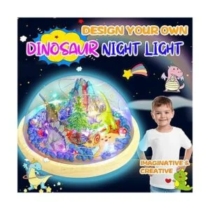 Y YOFUN Haz tu propia luz nocturna de dinosaurios_2