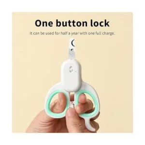 PAKEWAY Pet Nail Clipper with LED UV Light Cat Claw_6