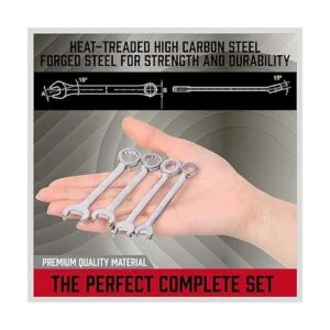 SEDY Juego de llaves combinadas de 22 piezas juego de_6