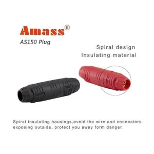 Amass AS150 Juego de 4 pares de conectores banana_4