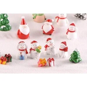 Kit de adornos en miniatura de Navidad 17 piezas de_5