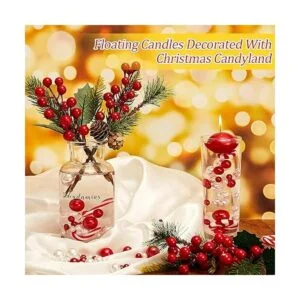 2106 piezas de perlas de relleno de jarrón de Navidad para_5