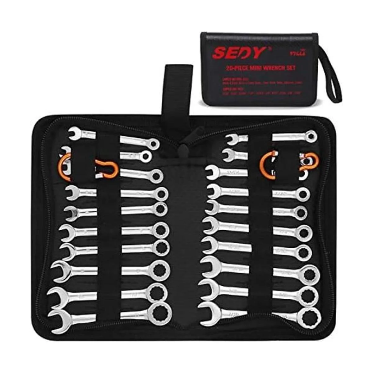 SEDY Juego de llaves combinadas de 22 piezas juego de_1