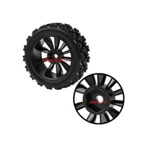 HIRCQOO Llantas hexagonales de 10 radios de 0.472 in y_5