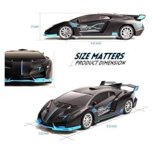 KULARIWORLD Coche de control remoto para niños a escala_5