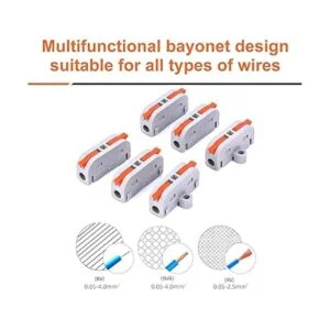 UOHGDPY 36 conectores de alambre conector de empalme de_2
