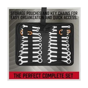 SEDY Juego de llaves combinadas de 22 piezas juego de_3