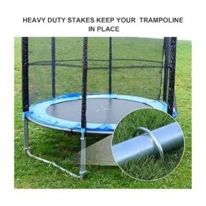 Estacas de viento para trampolines resistentes tipo U con_4