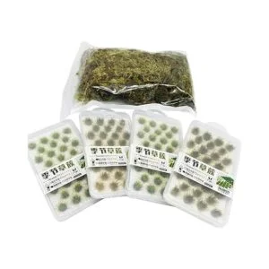 Cayway Kit de 128 piezas de césped estático modelo de_4