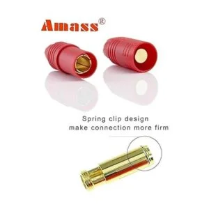 Amass AS150 Juego de 4 pares de conectores banana_5