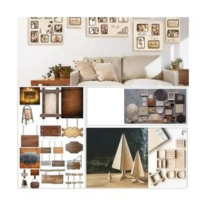 Paquete de 10 hojas de madera de tilo de 0.118 in 10 x 10_6