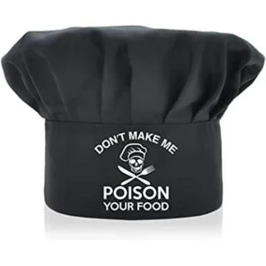 AGMdesign Gorro de chef divertido no me hagas envenenar_1