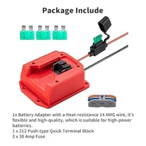 Adaptador de rueda de alimentación para Milwaukee 18 V_6