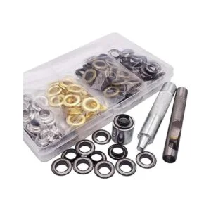 Wolfride Kit de ojales de latón de 0.394 in de diámetro_4