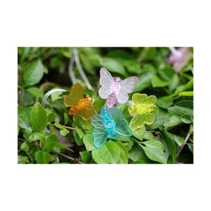 WSgift Guirnalda de luces solares de mariposa 16 pies 32_5