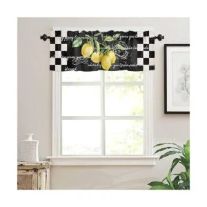 Cortinas de cenefa para ventana de cocina cenefas de_3