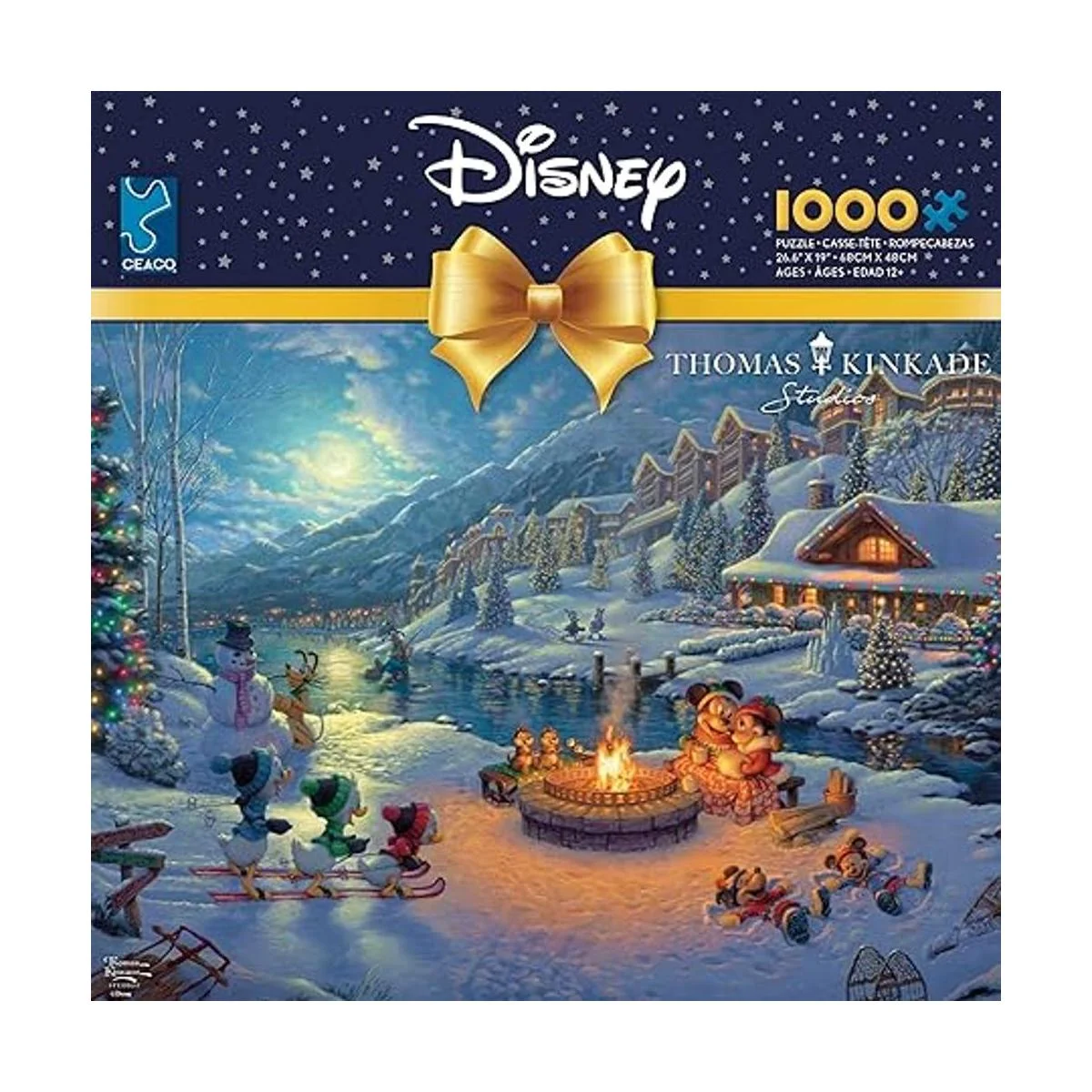Ceaco Thomas Kinkade Colección Disney Dreams Holiday_2