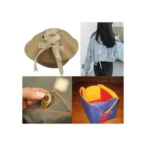 Wolfride Kit de ojales de latón de 0.394 in de diámetro_6