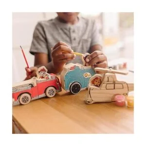 Melissa Doug Kit de manualidades de madera de la_2