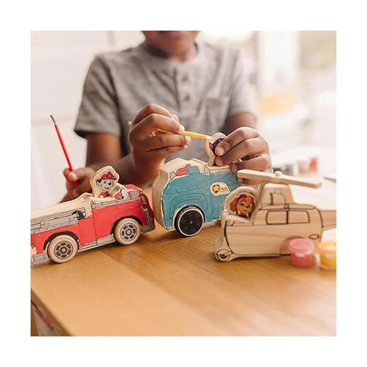 Melissa Doug Kit de manualidades de madera de la_2