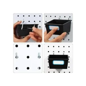 Paquete de 16 cubos para tablero de clavijas con ganchos y_4