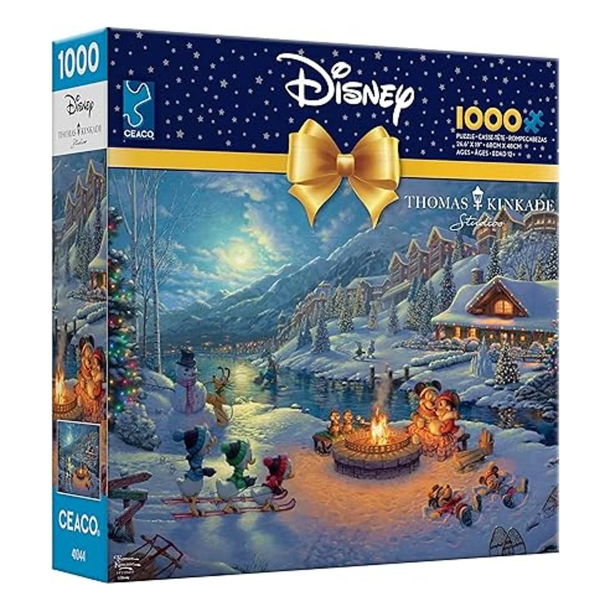 Ceaco Thomas Kinkade Colección Disney Dreams Holiday_3