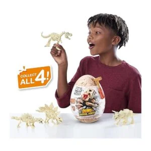 Robo Alive Dino Fossil Find Ankylosaurus de ZURU Excavate_5