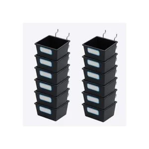 Paquete de 16 cubos para tablero de clavijas con ganchos y_7