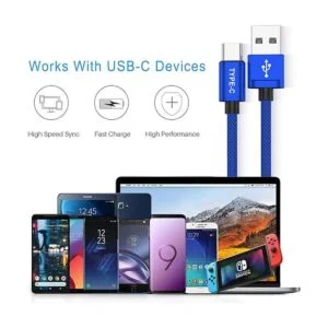 Basesailor Cable de carga USB tipo C de 10 pies cable de_5