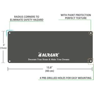ALREAR Letreros de metal con texto en inglés God Bless_2