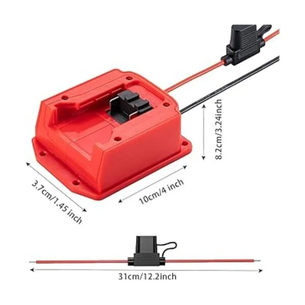 Adaptador de rueda de alimentación para Milwaukee 18 V_3