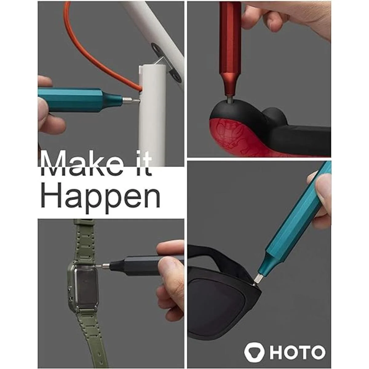 HOTO Juego de destornilladores de precisión 24 en 1 con_5