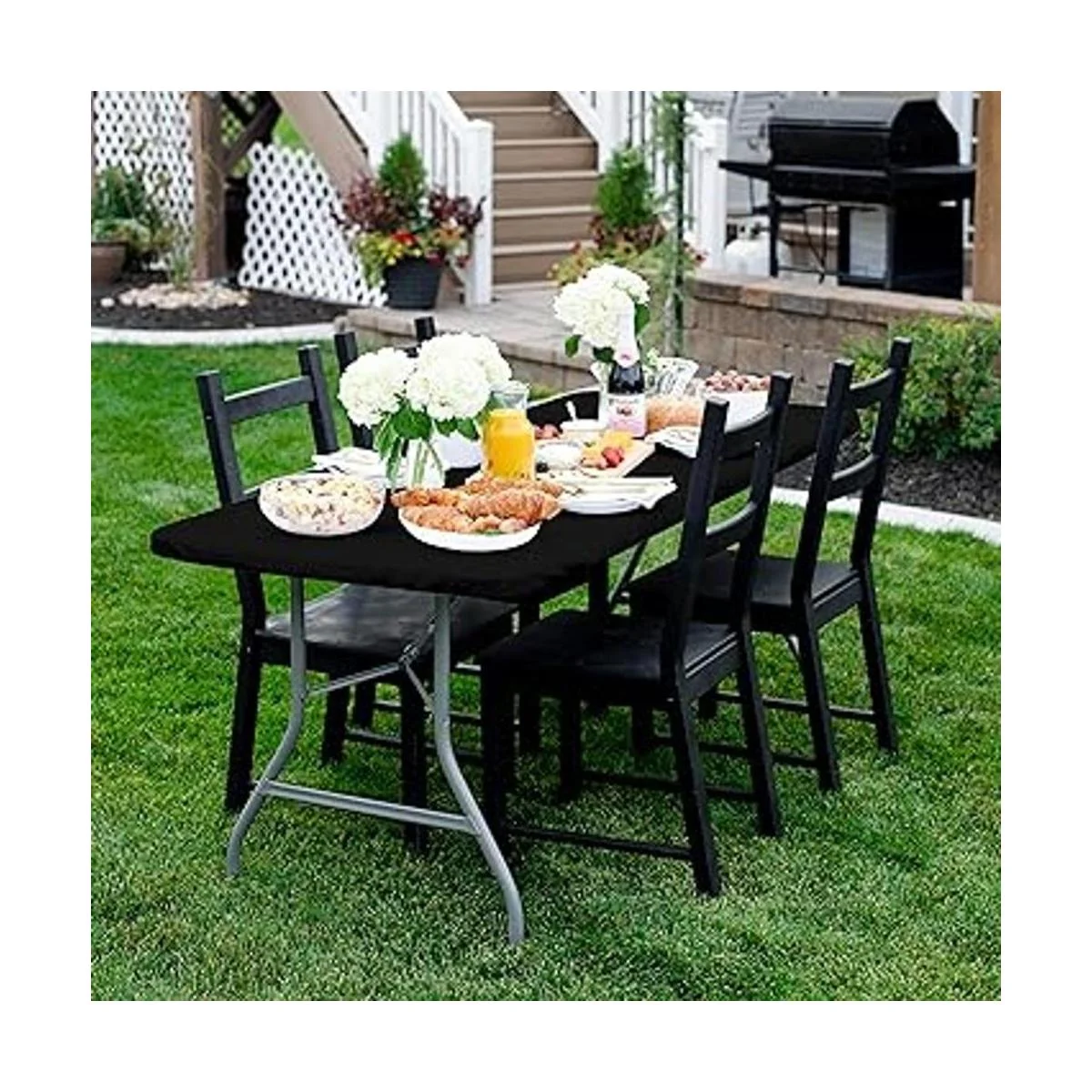 Signature Home Mantel ajustable de 4 pies mantel_7