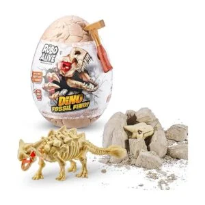 Robo Alive Dino Fossil Find Ankylosaurus de ZURU Excavate_1