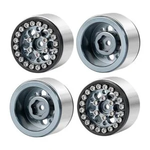 RCLIONS 4 llantas de aleación de aluminio de 1 pulgada con_5