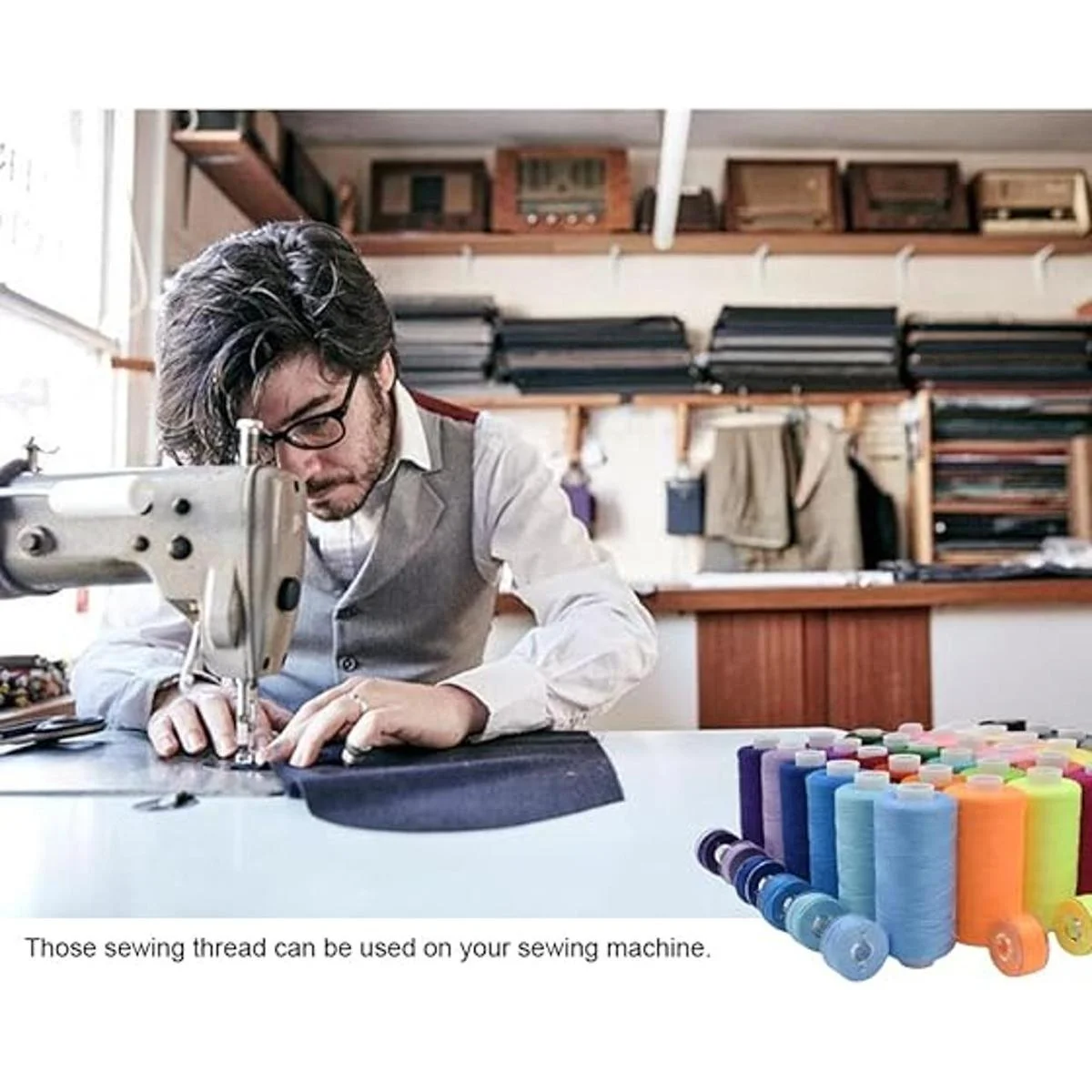 Kit de 72 bobinas de hilo de costura 36 colores 400_6