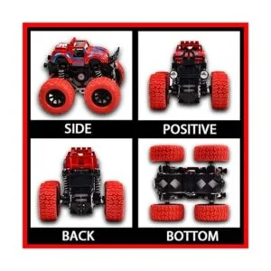 Monster Trucks para niños paquete de 4 vehículos para_4