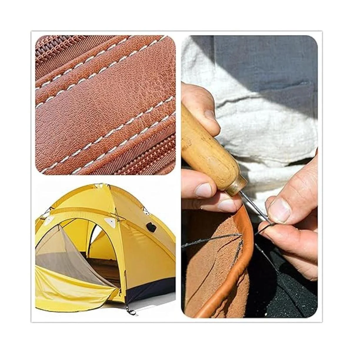 YEQIN Hilo de cera de 12 colores encerado Cords de_4