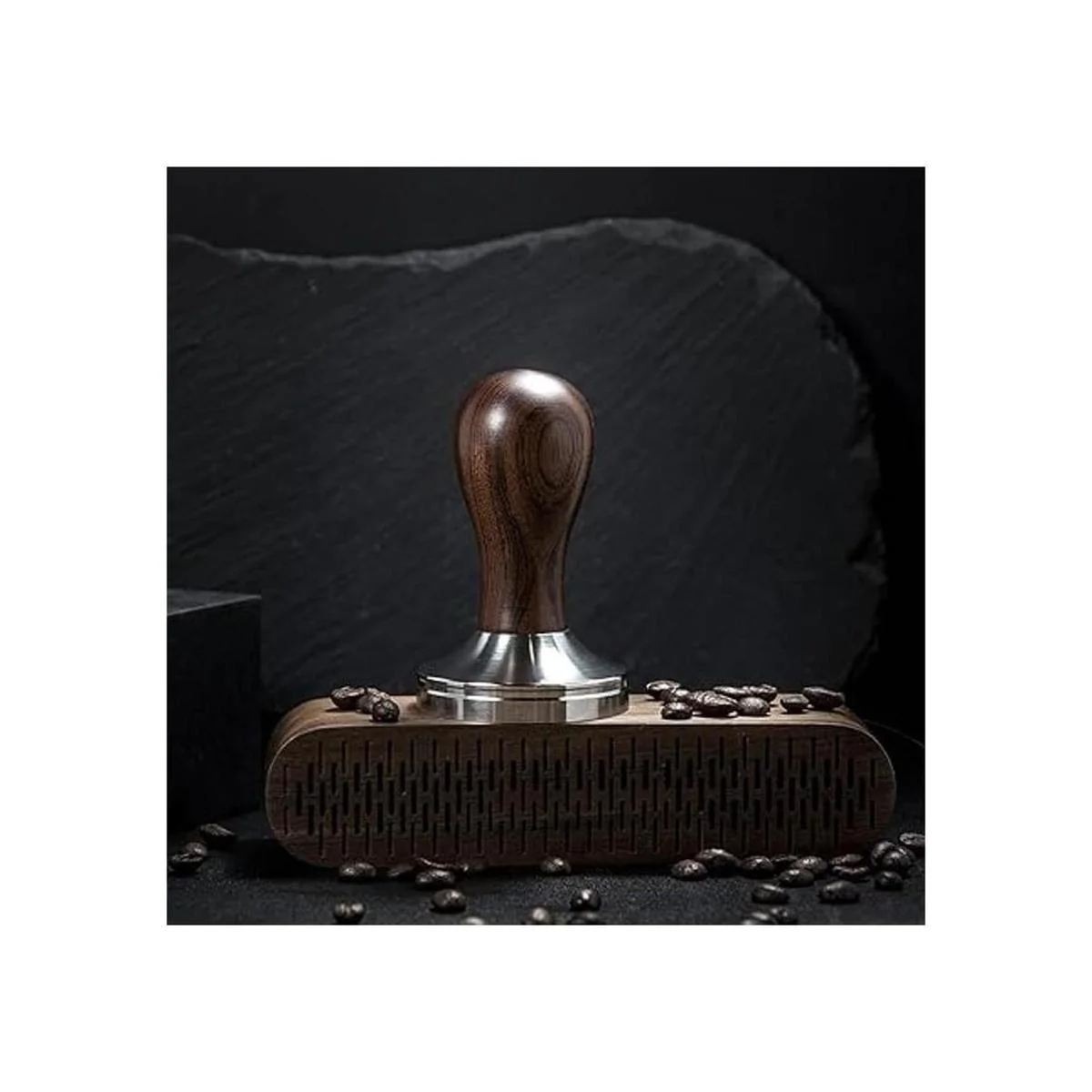 Prensa de café expreso con alfombrilla de manipulación 304_6