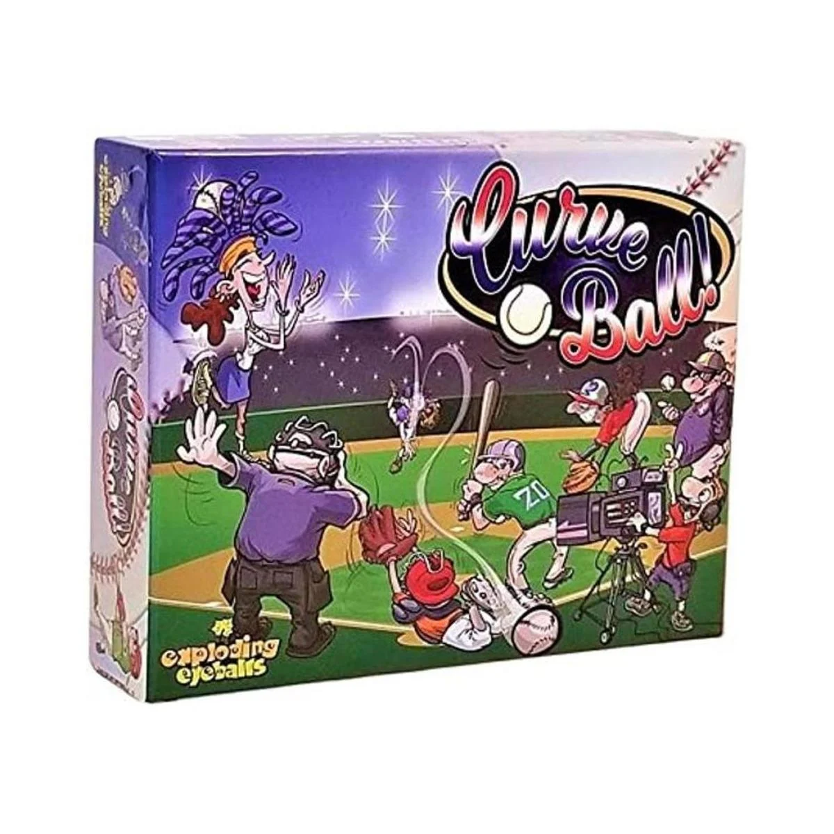 Juego de cartas de béisbol Curve Ball para fanáticos de_1