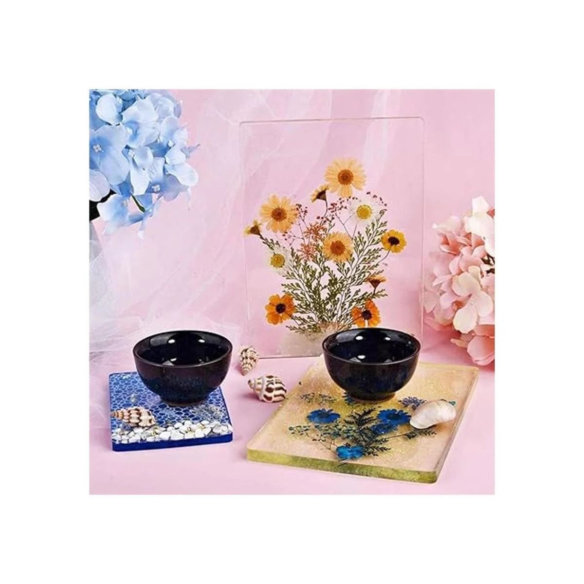 Shanglist Moldes de silicona para resina epoxi molde de_3