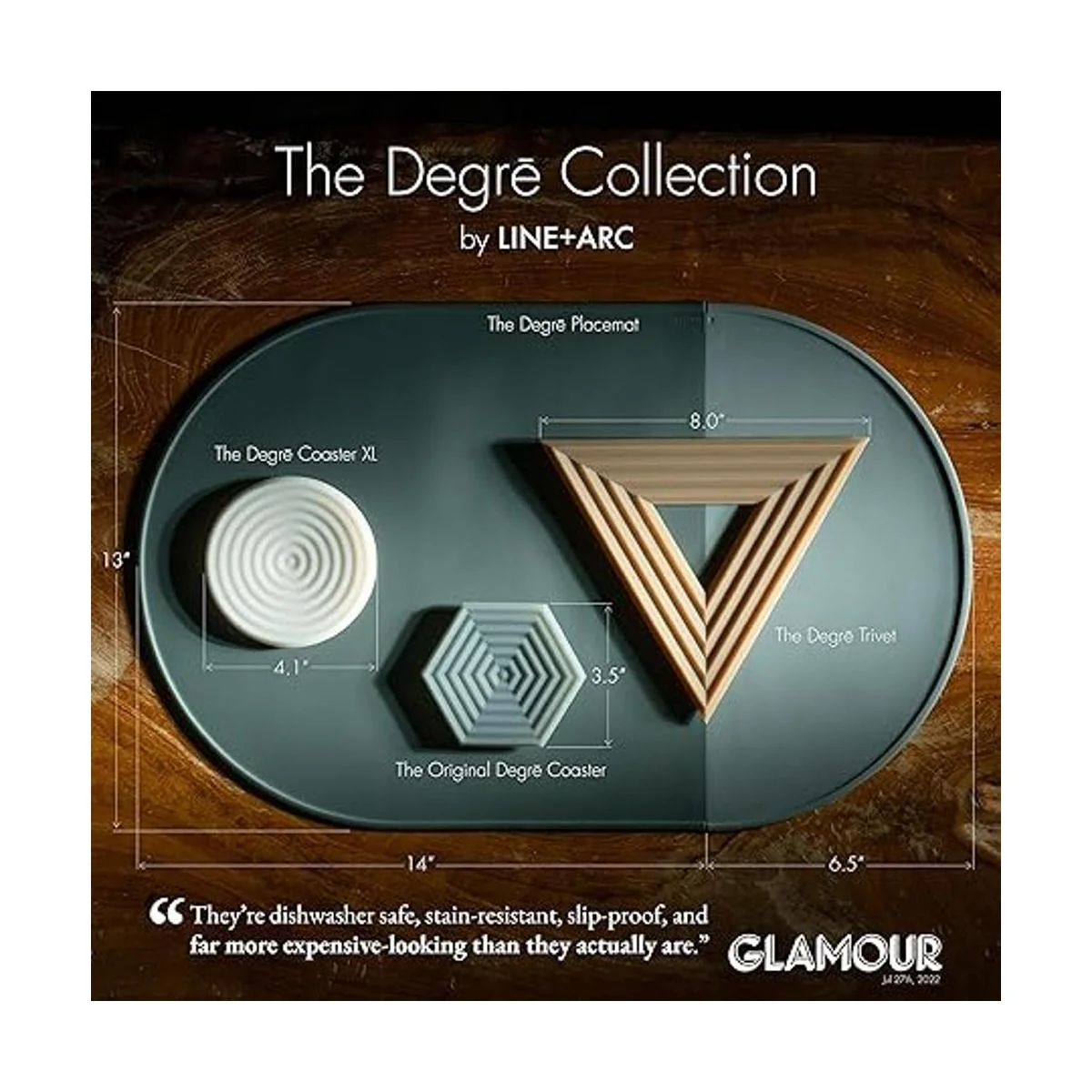 The Original Degr Juego de 6 posavasos originales de_3