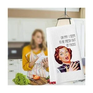 LEVLO Toalla de cocina retro con diseño retro de Ama de_5