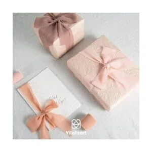 Vitalizart 3 rollos de cinta de gasa hecha a mano con_3