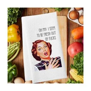 LEVLO Toalla de cocina retro con diseño retro de Ama de_2