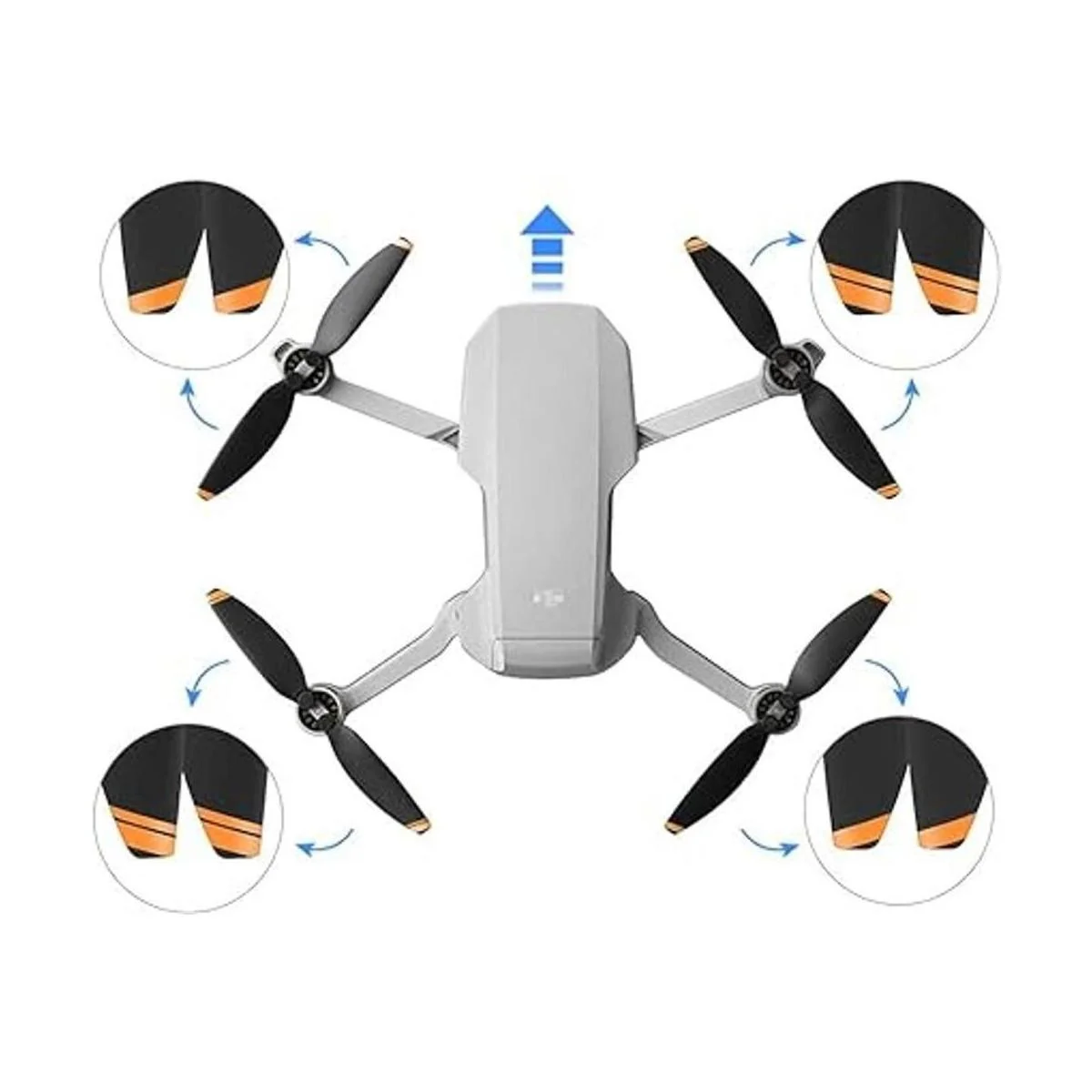 Mavic Mini 2 hélices compatibles con DJI Mini 2Mini Se_4