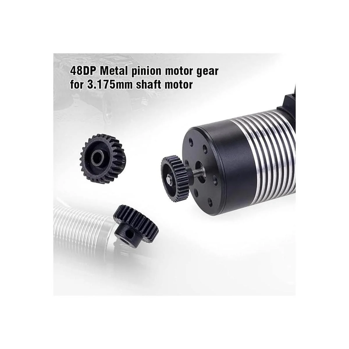 AMOGOT engranaje de piñón de acero 48P 28T 29T 30T 31T 32T_2