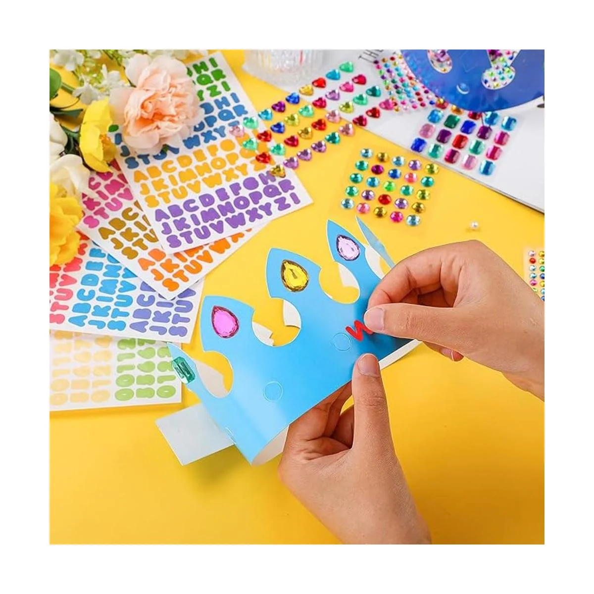 Crowns Pegatinas de coronas de princesa corona gemas_3