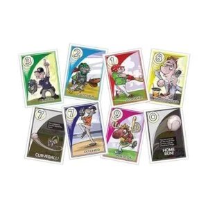 Juego de cartas de béisbol Curve Ball para fanáticos de_3