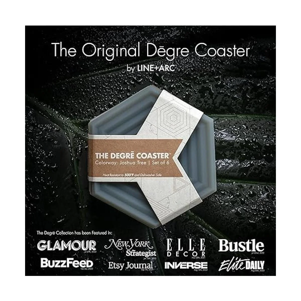 The Original Degr Juego de 6 posavasos originales de_2